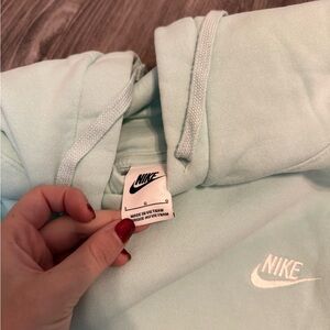 Nike Light Green Pullover Hoodie
